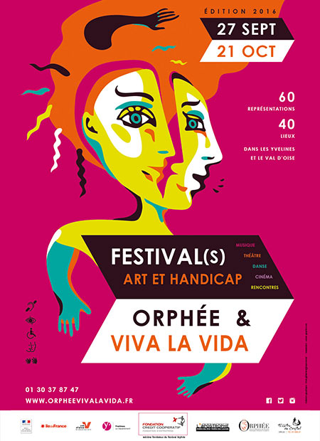 Affiche du Festival(s) Orphée & Viva la Vida