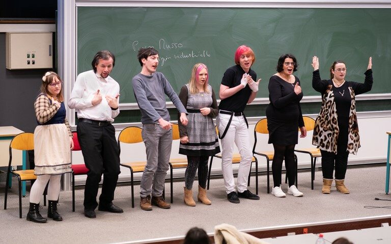 INTERVENTION À L'UNIVERSITÉ D'EVRY