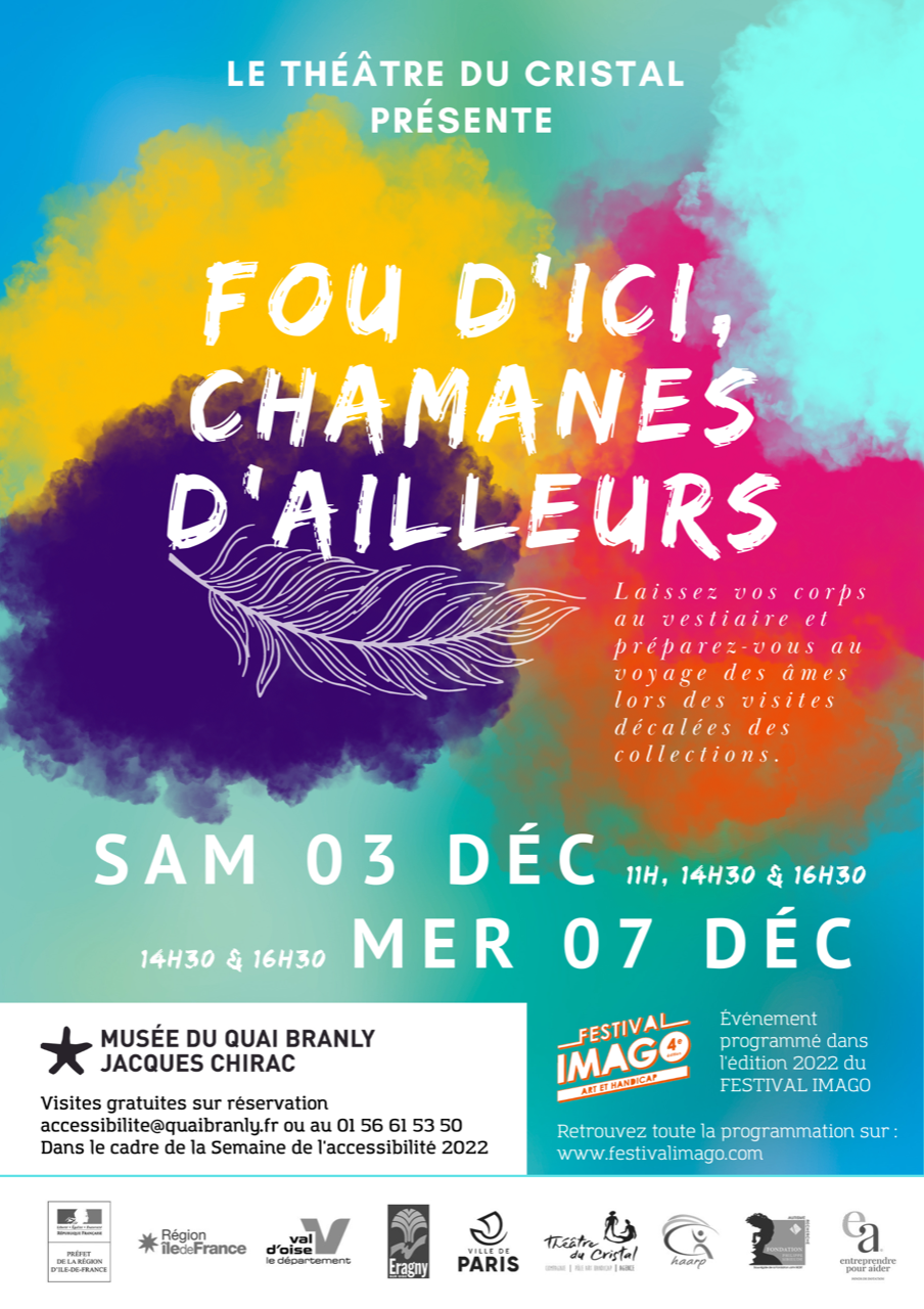 affiche MUSÉE DU QUAI BRANLY – JACQUES CHIRAC