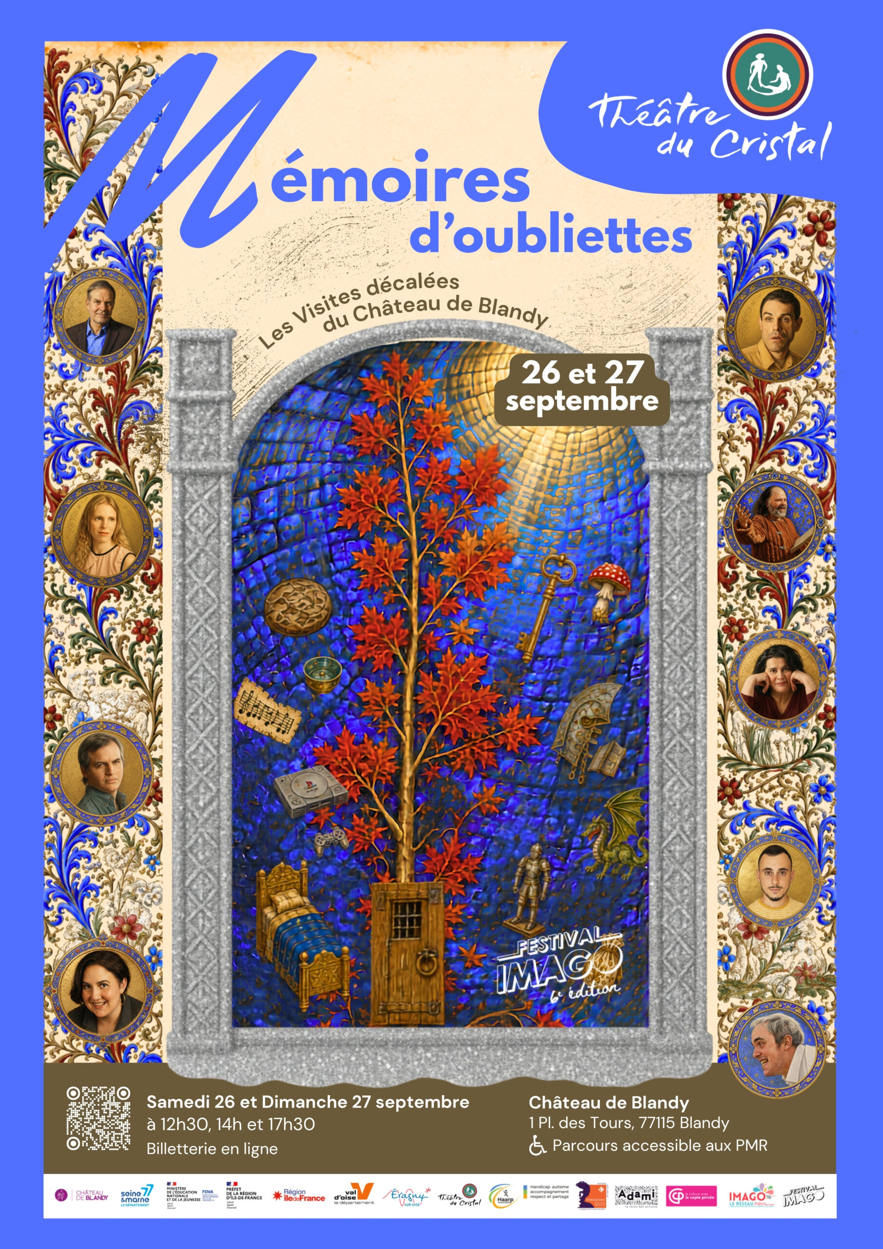 affiche Château de Blandy